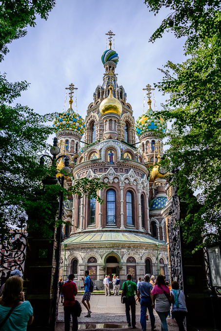 #St Petersburg # Church of Spilled Blood # Back #Russia